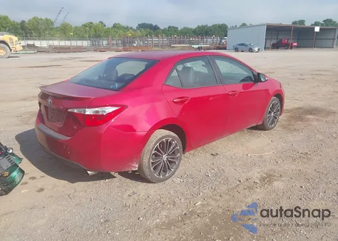 2014 Toyota Corolla S Plus from USA, damaged, VIN 2T1BURHE9EC046926